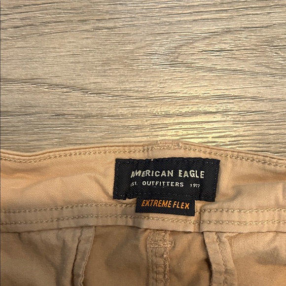 American‎ Eagle Outfitters Light Tan Flat Front Shorts Waist 30 - Picture 3 of 8